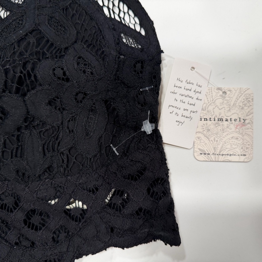 Free People - Black Lace Bralette - Picture 3 of 7